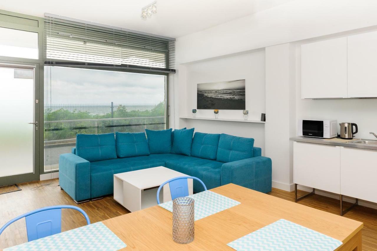 Apartament Blue I Grey Na Klifie Устроне-Морске Экстерьер фото
